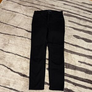 J. Crew Black High Rise Toothpick Jeans